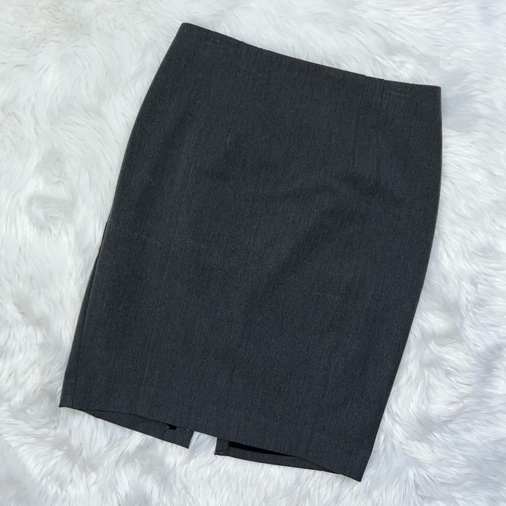 EXPRESS High Rise Charcoal Grey Pencil Skirt size 8